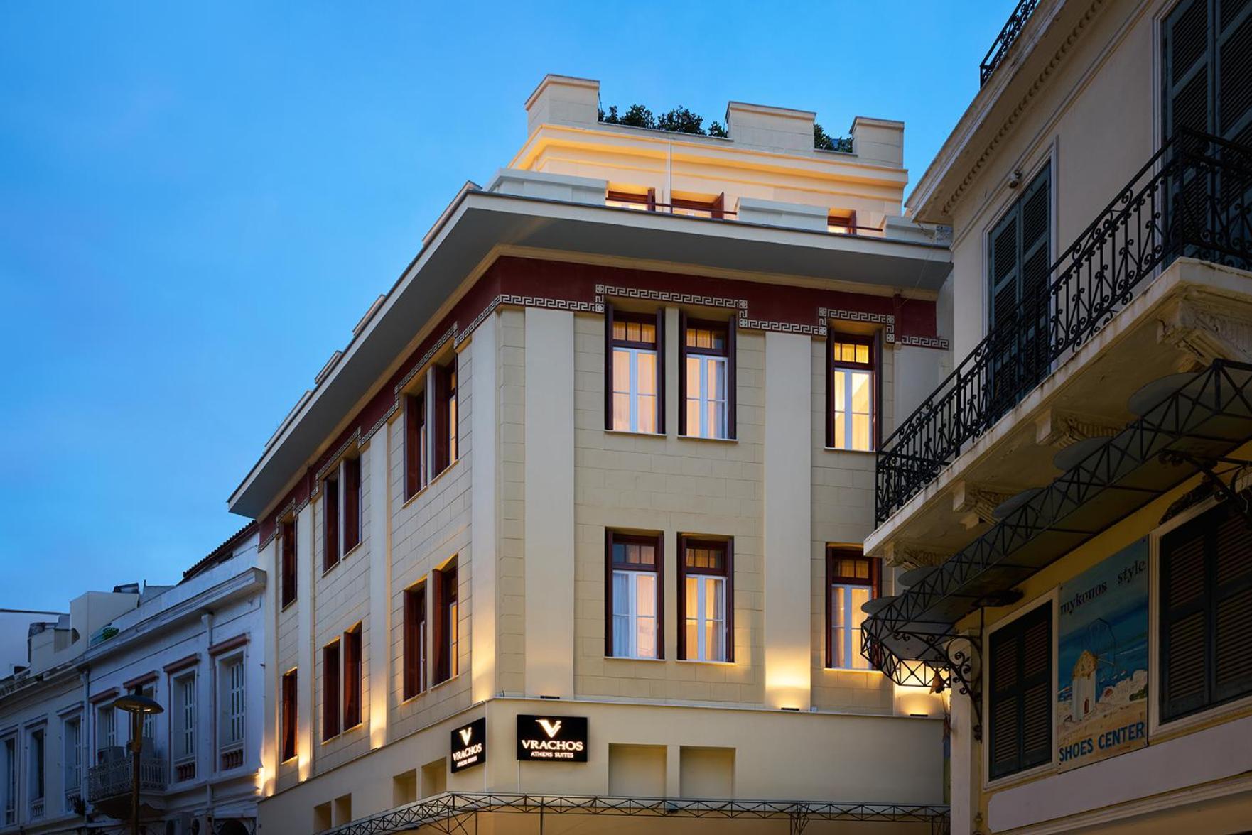 Vrachos Athens Suites Exterior foto